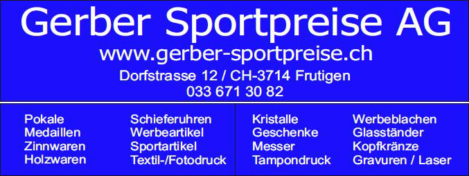 Gerber Sportpreise AG